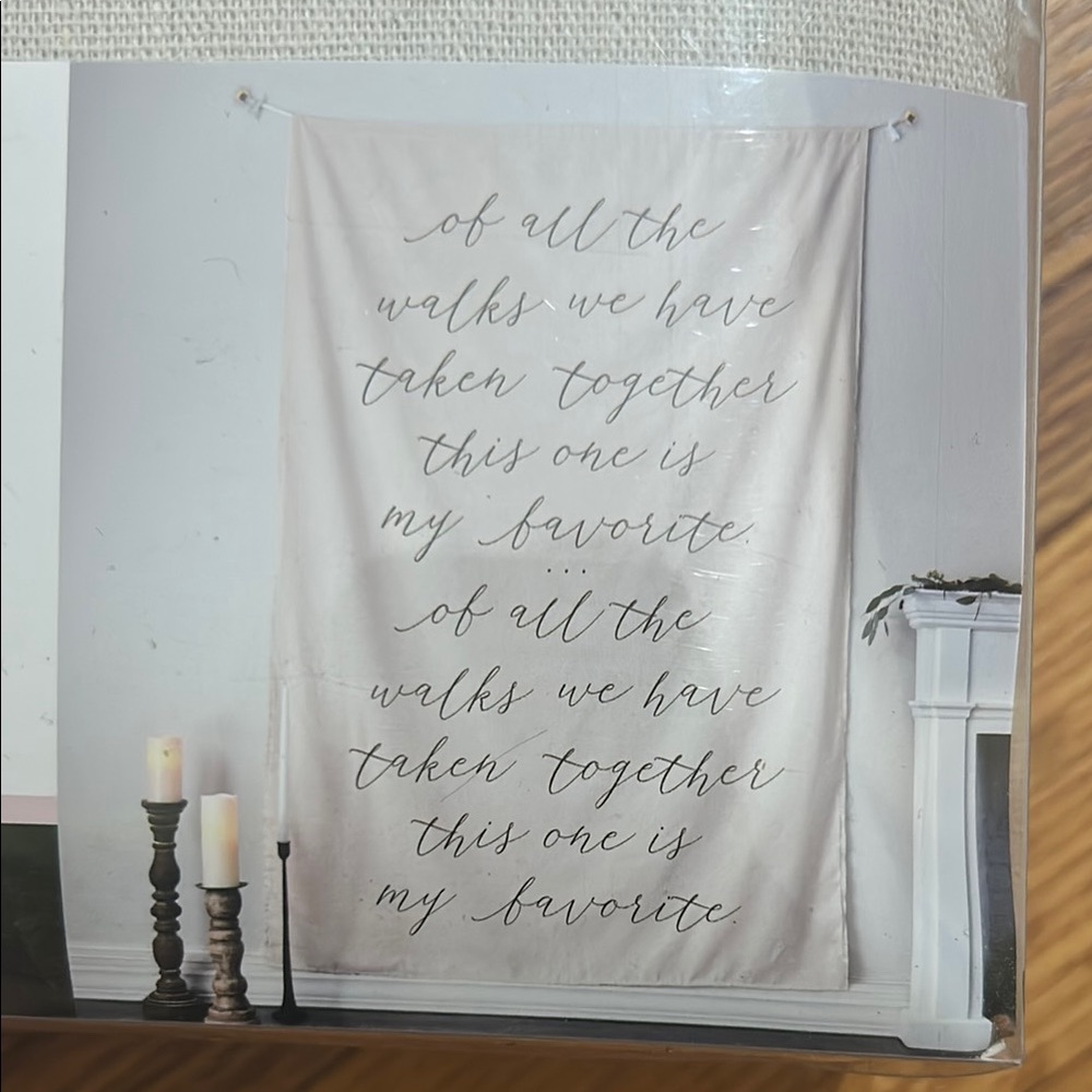 Style Me Pretty Backdrop with Script Design - Picture 3 of 4